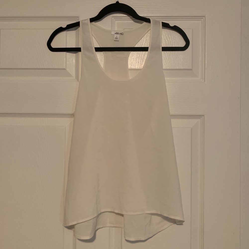 Abound Sheer Tank - White